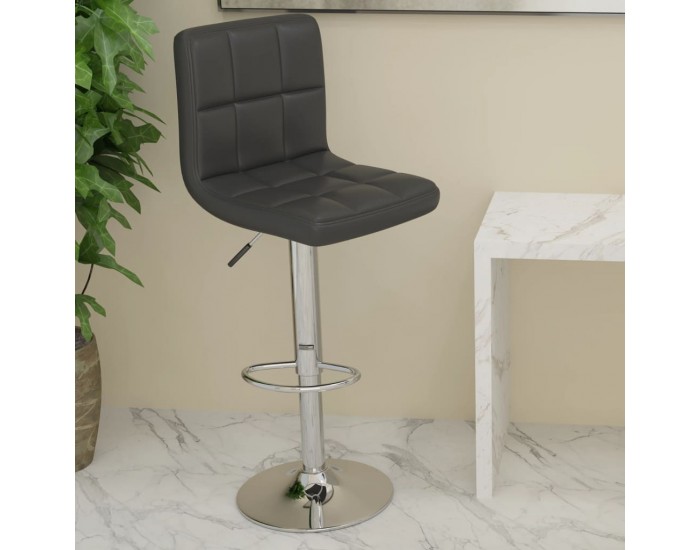 Sonata H Бар табуретка, черна, изкуствена кожа