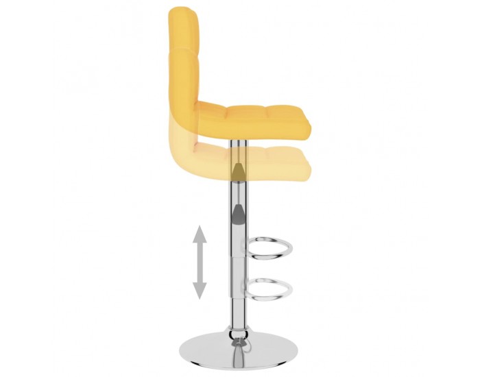 Sonata H Бар табуретка, горчица жълто, текстил Sonata H Бар табуретка, горчица жълто, текстил