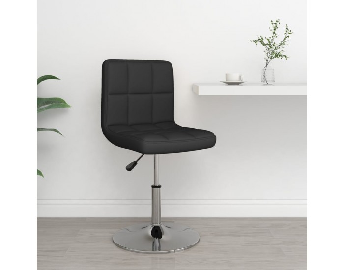 Sonata H Бар табуретка, черна, изкуствена кожа