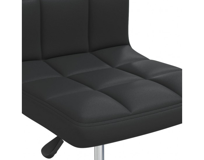 Sonata H Бар табуретка, черна, изкуствена кожа