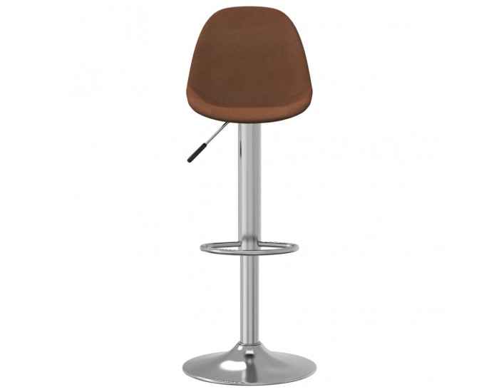 Sonata H Бар табуретки, 2 бр, кафяви, текстил