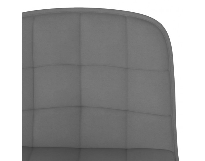 Sonata H Бар табуретки, 2 бр, светлосиви, текстил