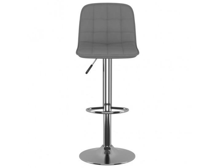 Sonata H Бар табуретки, 2 бр, светлосиви, текстил