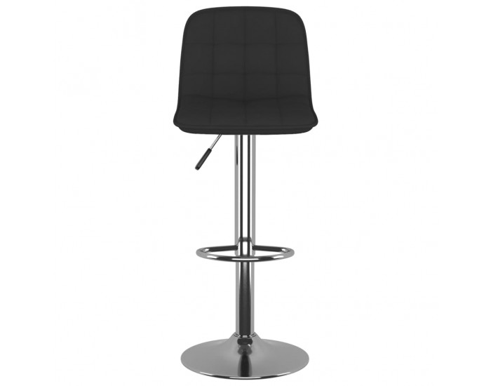 Sonata H Бар табуретки, 2 бр, черни, текстил