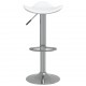 Sonata H Бар табуретки, 2 бр, бели, хромирана стомана и изкуствена кожа Sonata H Бар табуретки, 2 бр, бели, хромирана стомана и изкуствена кожа