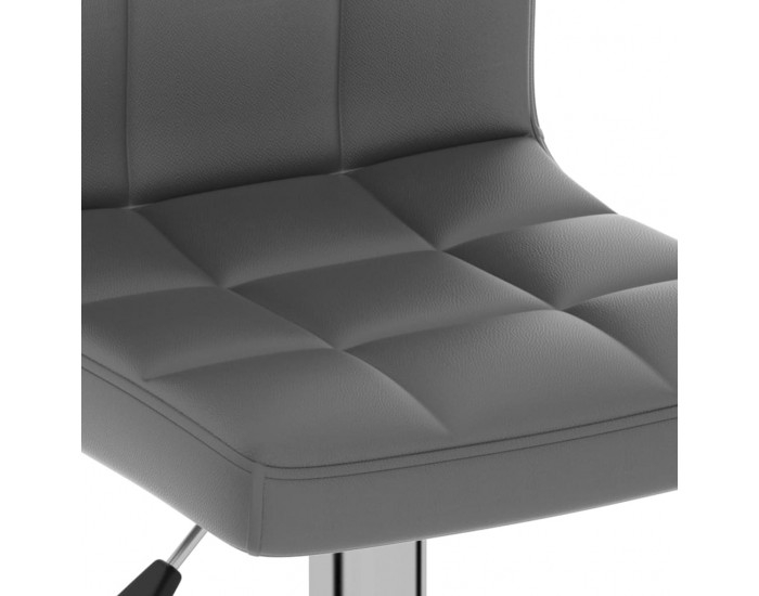 Sonata H Бар табуретка, сива, изкуствена кожа Sonata H Бар табуретка, сива, изкуствена кожа