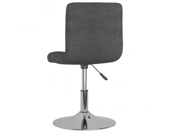 Sonata H Въртяща се бар табуретка, тъмносива, текстил