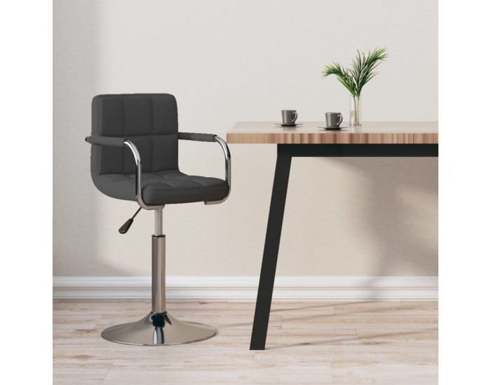 Sonata H Бар табуретка, тъмносива, текстил