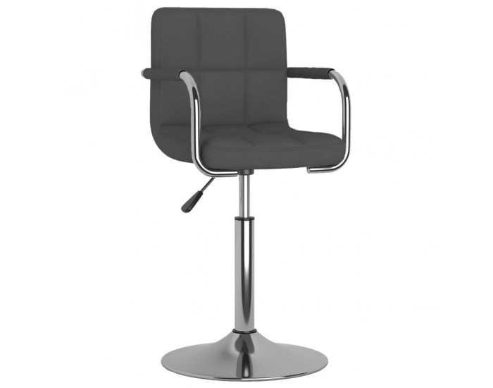 Sonata H Бар табуретка, тъмносива, текстил