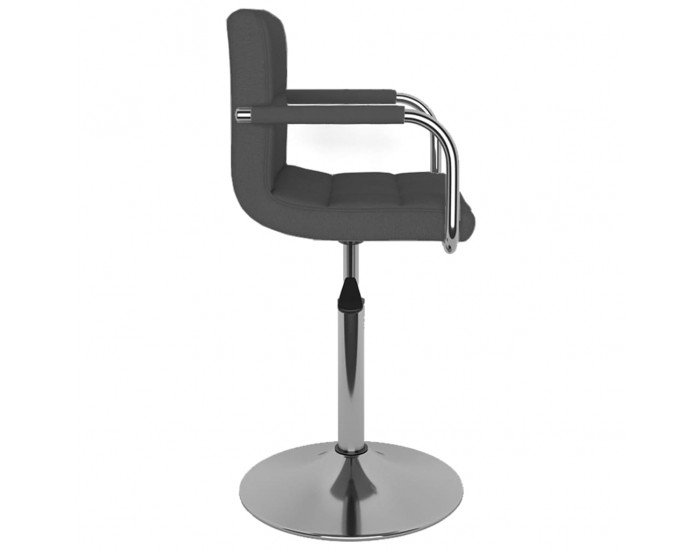 Sonata H Бар табуретка, тъмносива, текстил