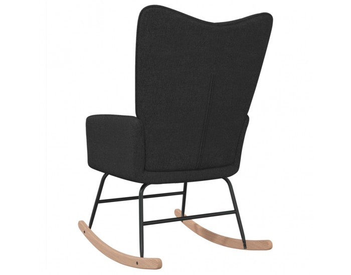 Sonata H Люлеещ се стол, черен, текстил