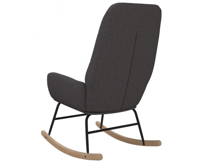 Sonata H Люлеещ стол, тъмносив, текстил