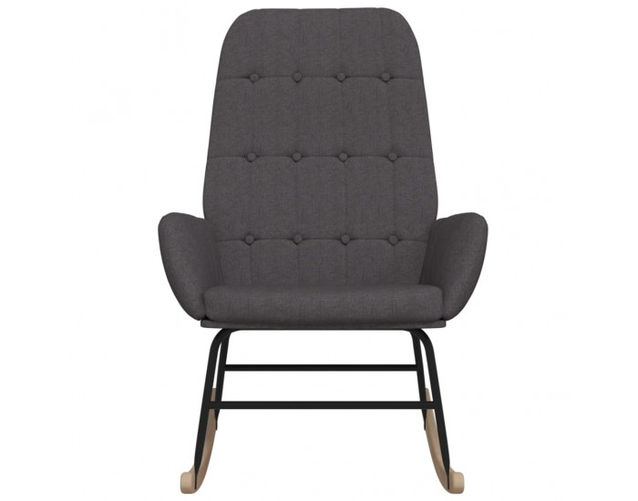 Sonata H Люлеещ стол, тъмносив, текстил