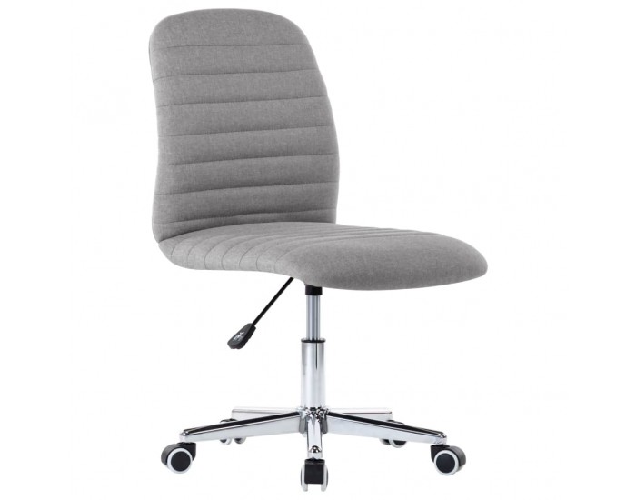 Sonata H Трапезни столове, 4 бр, светлосиви, текстил