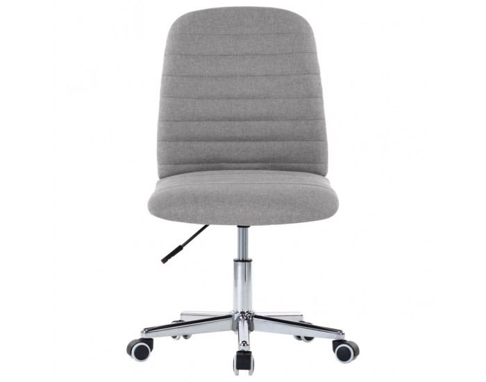 Sonata H Трапезни столове, 4 бр, светлосиви, текстил