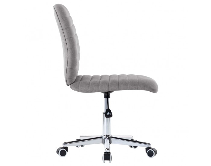 Sonata H Трапезни столове, 4 бр, светлосиви, текстил