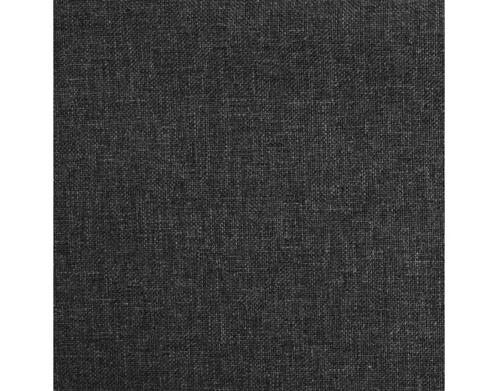 Sonata H Въртящи се трапезни столове, 6 бр, черни, текстил