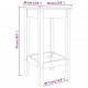 Sonata H Бар столове 2 бр 40x40x78 см борово дърво масив Sonata H Бар столове 2 бр 40x40x78 см борово дърво масив