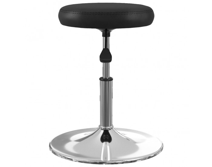 Sonata H Трапезни столове, 2 бр, черни, изкуствена кожа