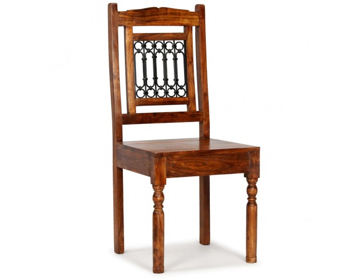 Sonata H Трапезни столове, 6 бр, масивно дърво, класически