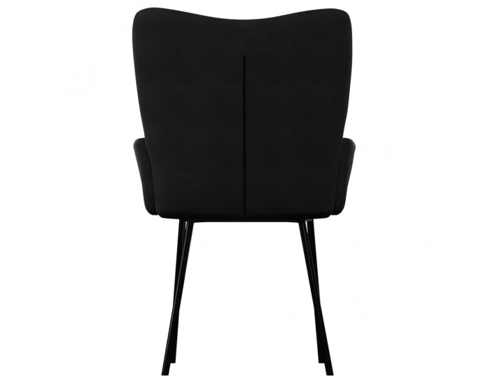 Sonata H Трапезни столове, 2 бр, черни, кадифе