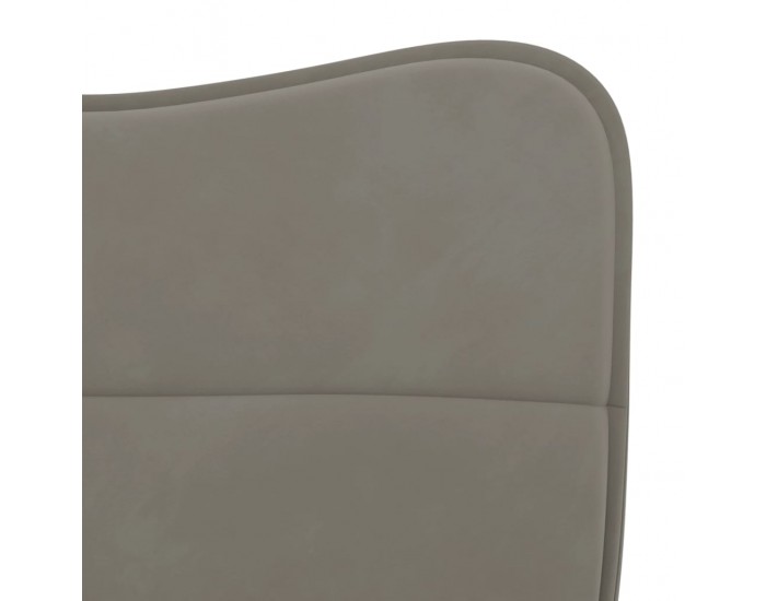 Sonata H Трапезни столове, 2 бр, светлосиви, кадифе Sonata H Трапезни столове, 2 бр, светлосиви, кадифе