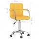 Sonata H Въртящ се трапезен стол, горчица, текстил