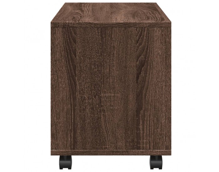 Sonata H Шкаф с колелца, кафяв дъб, 72x33x42,5 см, инженерно дърво