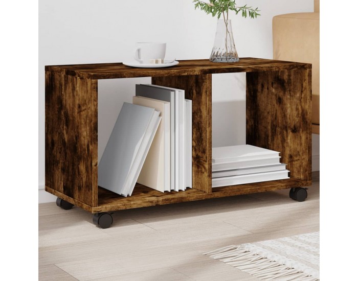 Sonata H Шкаф с колелца, опушен дъб, 72x33x42,5 см, инженерно дърво