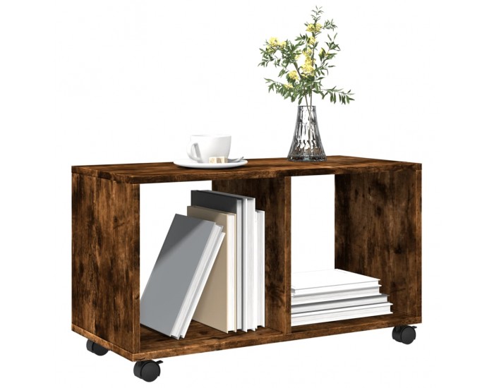 Sonata H Шкаф с колелца, опушен дъб, 72x33x42,5 см, инженерно дърво