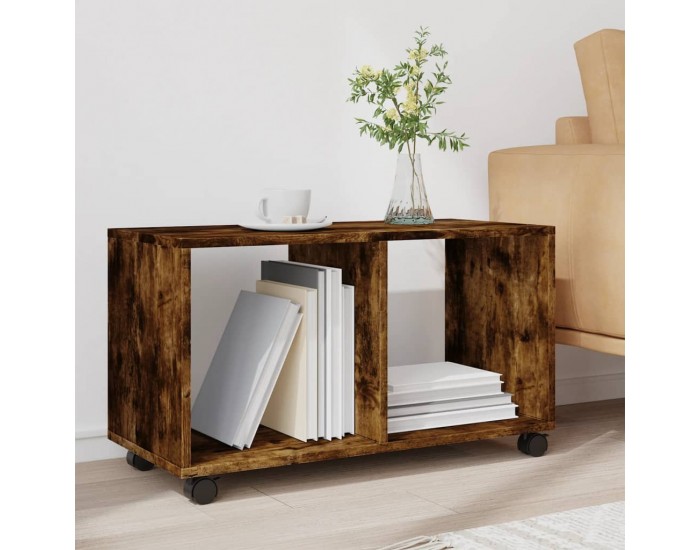 Sonata H Шкаф с колелца, опушен дъб, 72x33x42,5 см, инженерно дърво