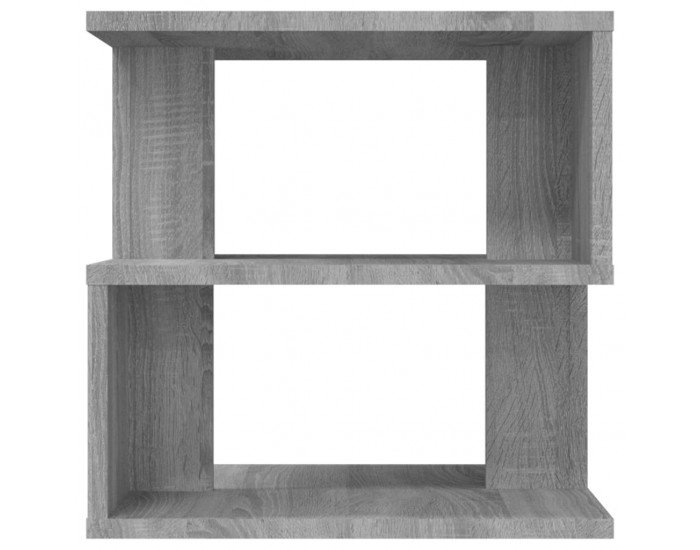 Sonata H Странична маса, cив сонома, 40x40x40 см, инженерно дърво