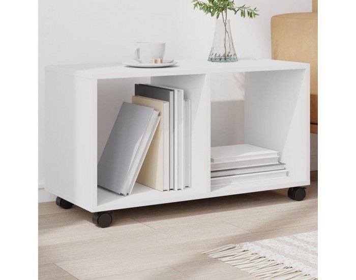 Sonata H Подвижен шкаф, бял, 72x33x42,5 см, инженерно дърво