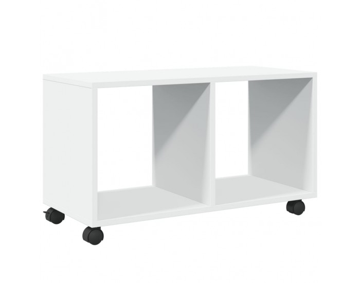 Sonata H Подвижен шкаф, бял, 72x33x42,5 см, инженерно дърво