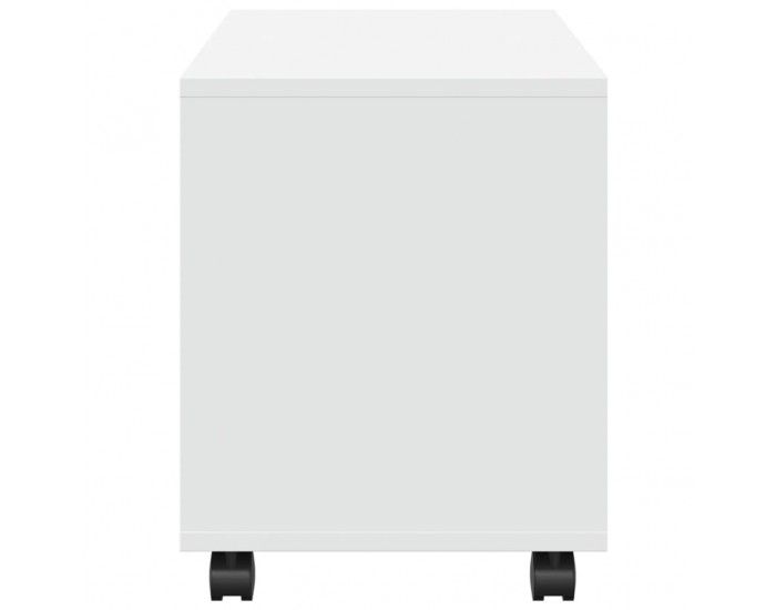 Sonata H Подвижен шкаф, бял, 72x33x42,5 см, инженерно дърво
