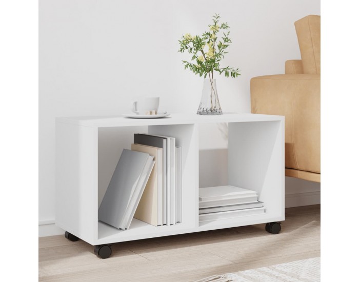 Sonata H Подвижен шкаф, бял, 72x33x42,5 см, инженерно дърво