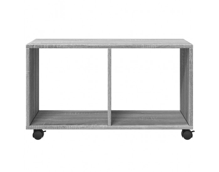 Sonata H Шкаф с колелца, сив сонома, 72x33x42,5 см, инженерно дърво