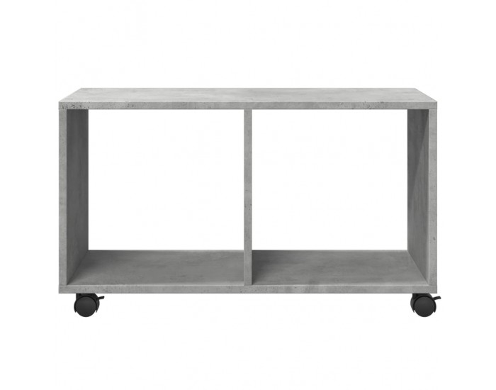 Sonata H Подвижен шкаф, бетонно сив, 72x33x42,5 см, инженерно дърво