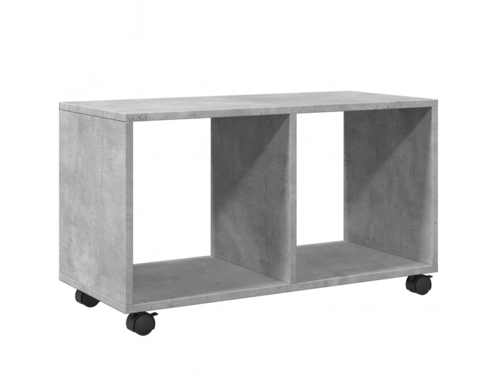 Sonata H Подвижен шкаф, бетонно сив, 72x33x42,5 см, инженерно дърво