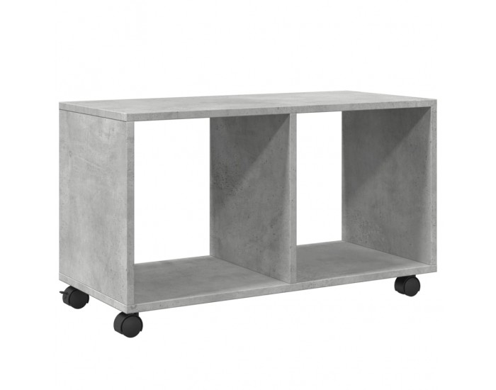 Sonata H Подвижен шкаф, бетонно сив, 72x33x42,5 см, инженерно дърво