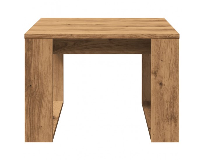 Sonata H Странична маса, дъб артизан, 50x50x35 см, инженерно дърво