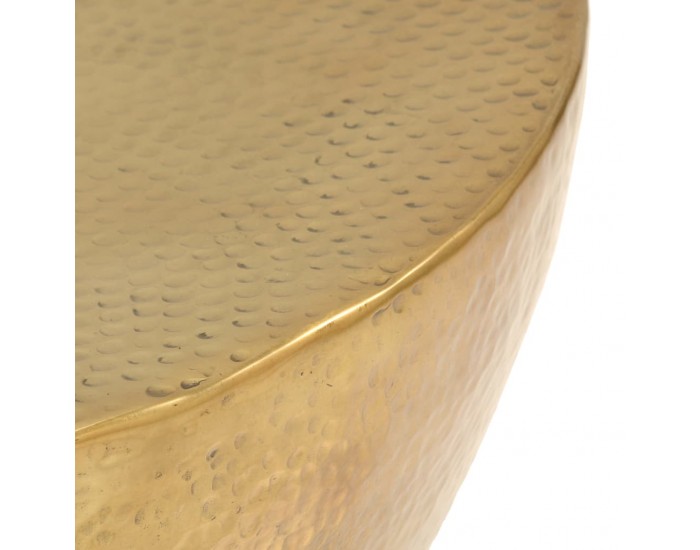 Sonata H Маса за кафе, кован алуминий, 70x30 см, месинг