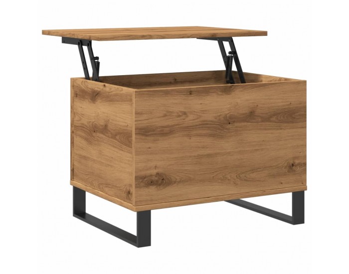 Sonata H Маса за кафе, дъб артизан, 60x44,5x45 см, инженерно дърво