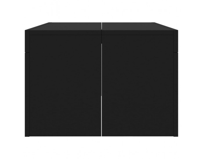 Sonata H Маса за кафе, черна, 102x50x36 см, инженерно дърво