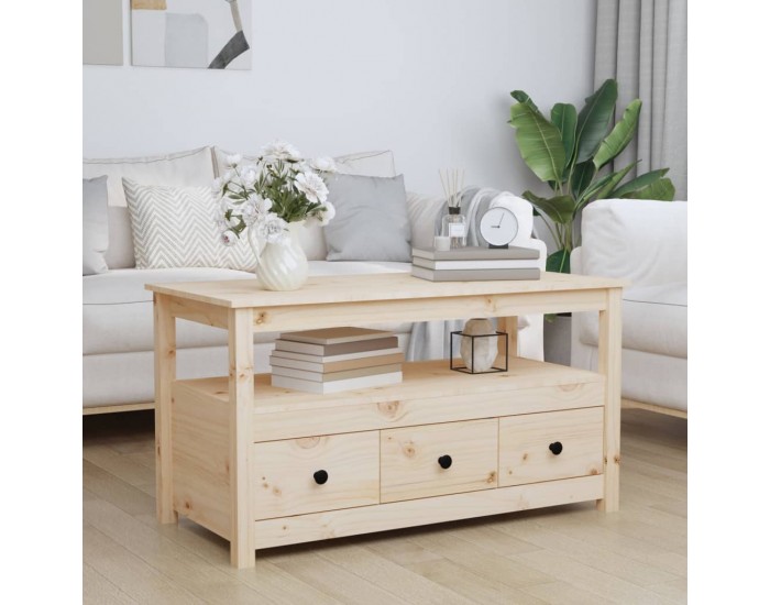 Sonata H Кафе маса, 102x49x55 см, борово дърво масив