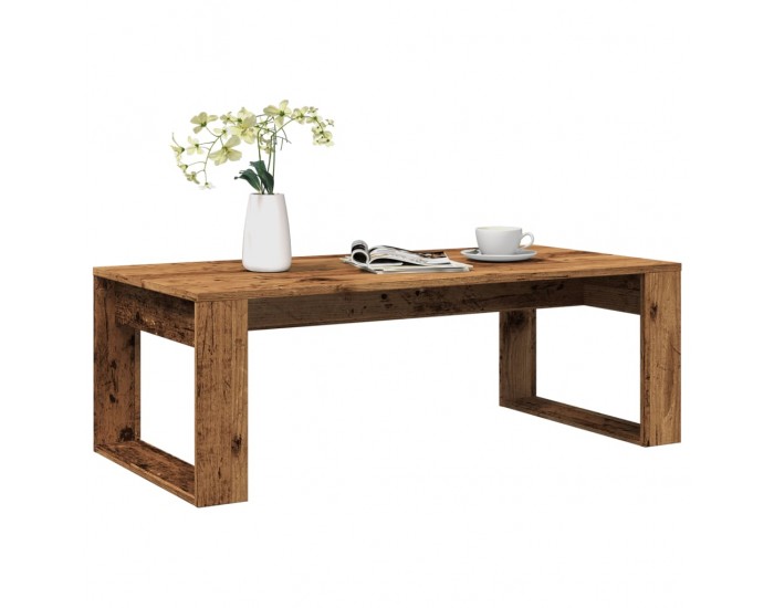 Sonata H Маса за кафе, старо дърво, 102x50x35 см, инженерно дърво