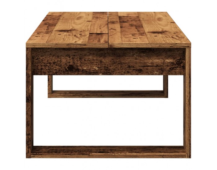 Sonata H Маса за кафе, старо дърво, 102x50x35 см, инженерно дърво