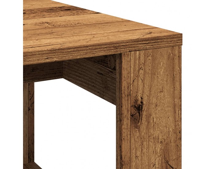 Sonata H Маса за кафе, старо дърво, 102x50x35 см, инженерно дърво