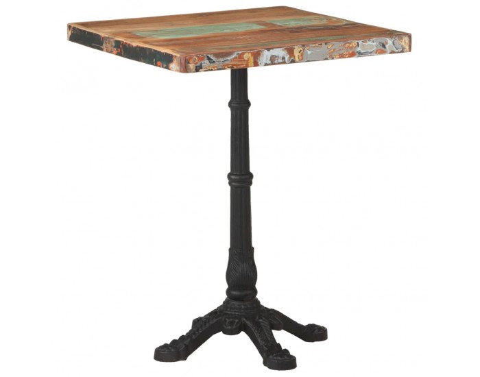 Sonata H Бистро маса, 60x60x76 см, регенерирано дърво масив