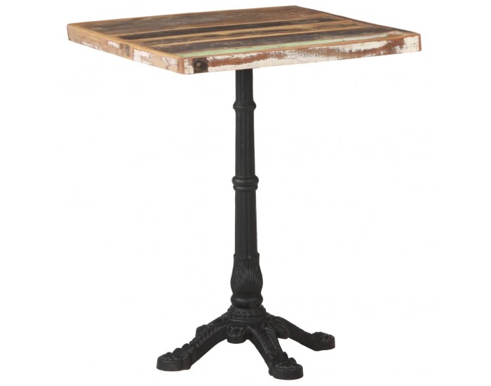 Sonata H Бистро маса, 60x60x76 см, регенерирано дърво масив